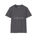 Mama Heartbeat T-Shirt — "mama" EKG Line Nurse Mom Tee, Mother's Day Gift