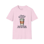 Chaos Coordinator Nurse Mom T-Shirt — Fueled by Caffeine & Post-Shift Cuddles