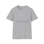 Mama Heartbeat T-Shirt — "mama" EKG Line Nurse Mom Tee, Mother's Day Gift