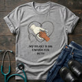 Two Shifts One Heart Nurse Mom Tee