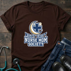 Night Shift Nurse Mom Society Tee