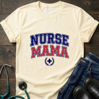Proud Nurse Mom Patriotic Tee