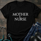 Mother Nurse Simple Serif Identity Tee