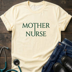 Mother Nurse Simple Serif Identity Tee