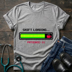 Patience 1 Percent Shift Loading Retro Nurse Tee