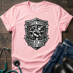 Battle Tested Nurse by Trade Mom by Grace Tee