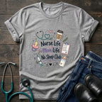 Nurse Life Mom Life No Sleep Club Tee