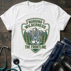 Frontline Nurse Outdoor Badge Wilderness Tee