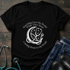 Watching Over the World While They Sleep Night Shift Nurse Mom Tee