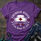 I've Seen It All Veteran Nurse Cap Tee