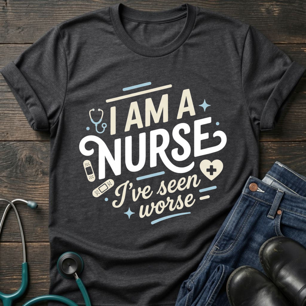 I'm a Nurse I've Seen Worse Sarcastic Nurse Tee