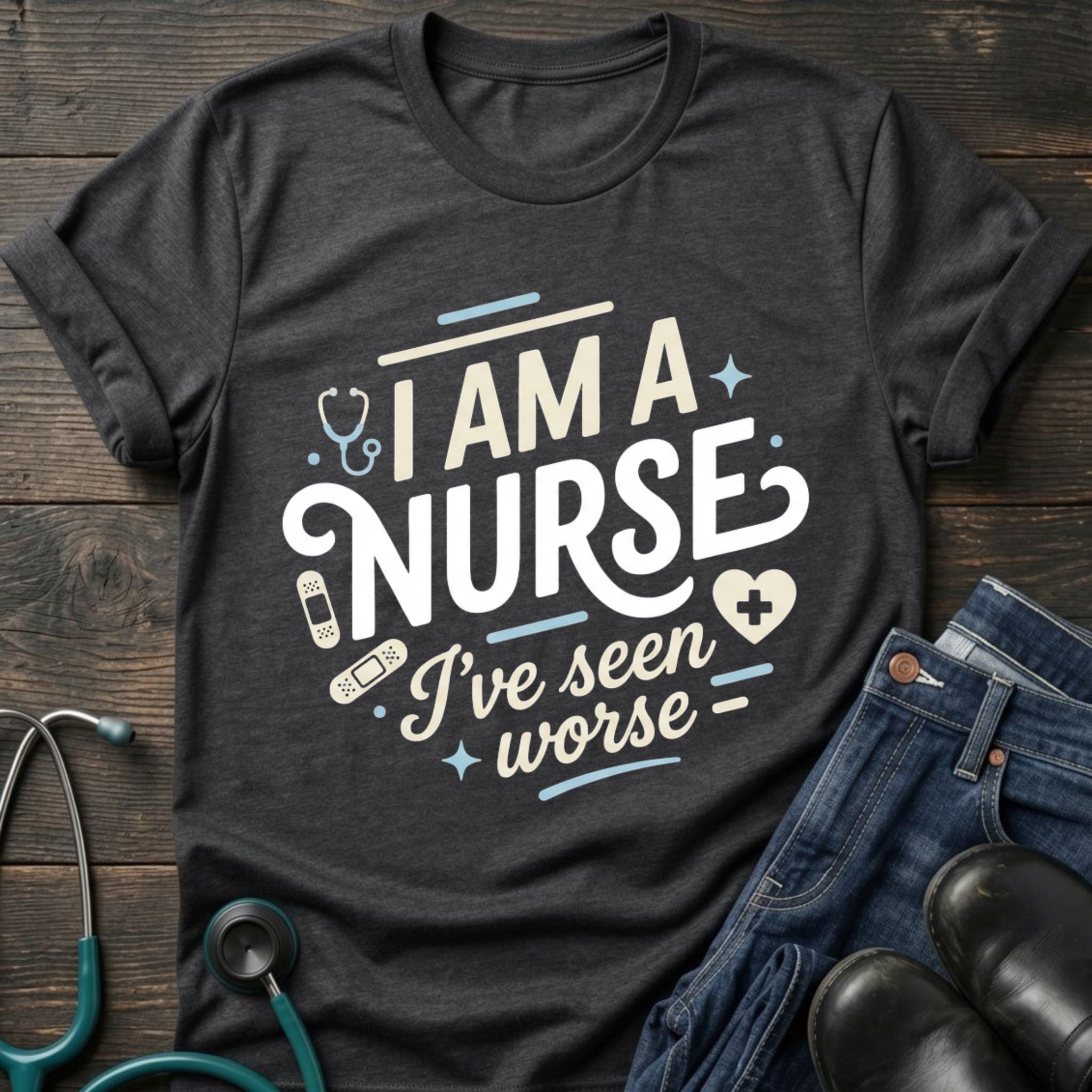 I'm a Nurse I've Seen Worse Sarcastic Nurse Tee