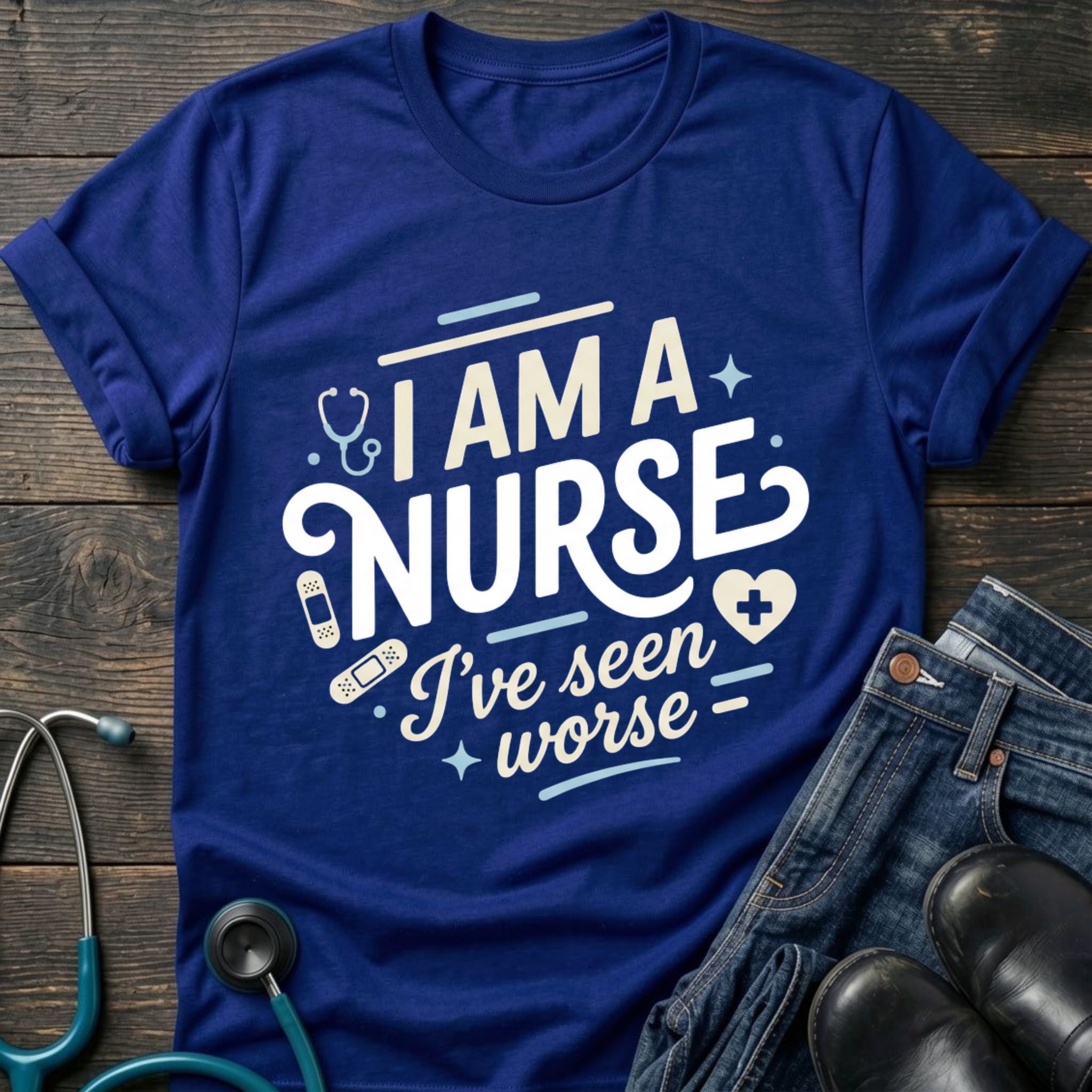 I'm a Nurse I've Seen Worse Sarcastic Nurse Tee