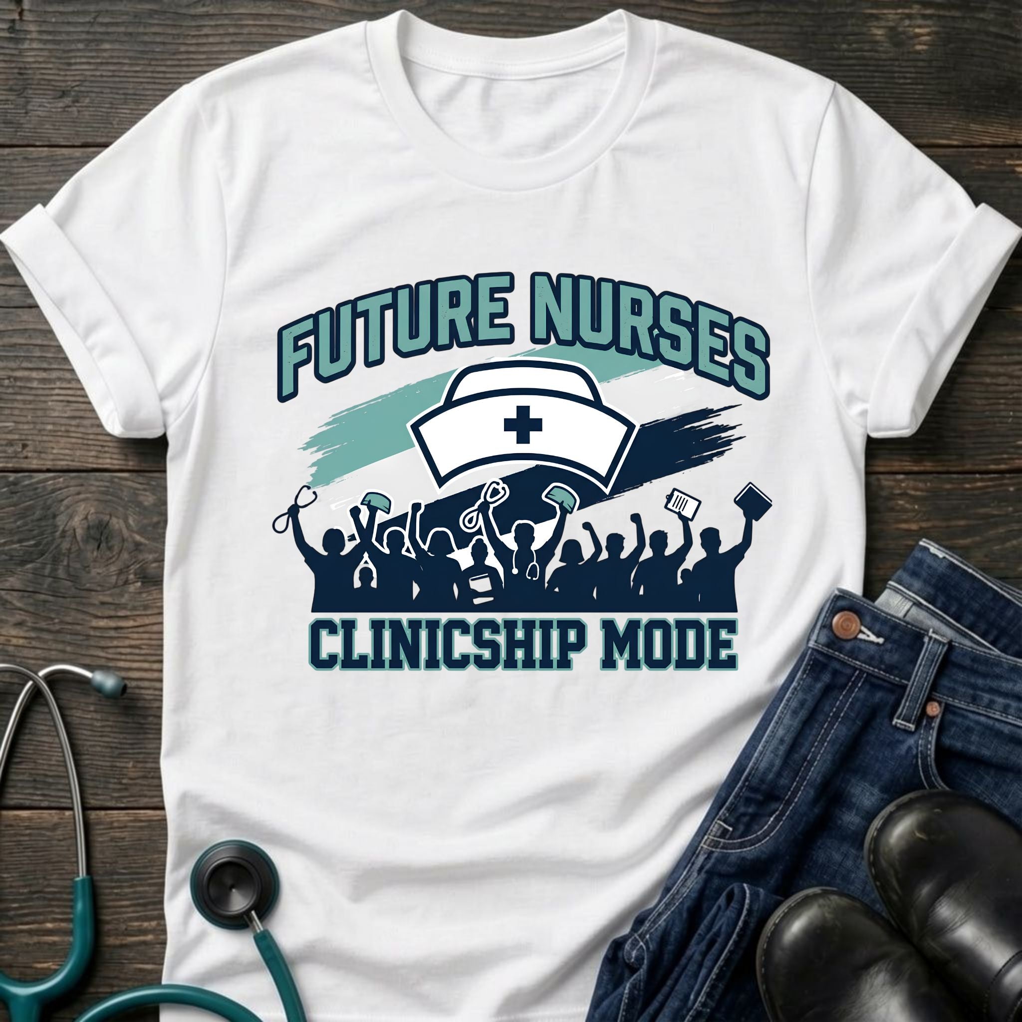 Clinicship Mode Future Nurse Nursing Student Tee