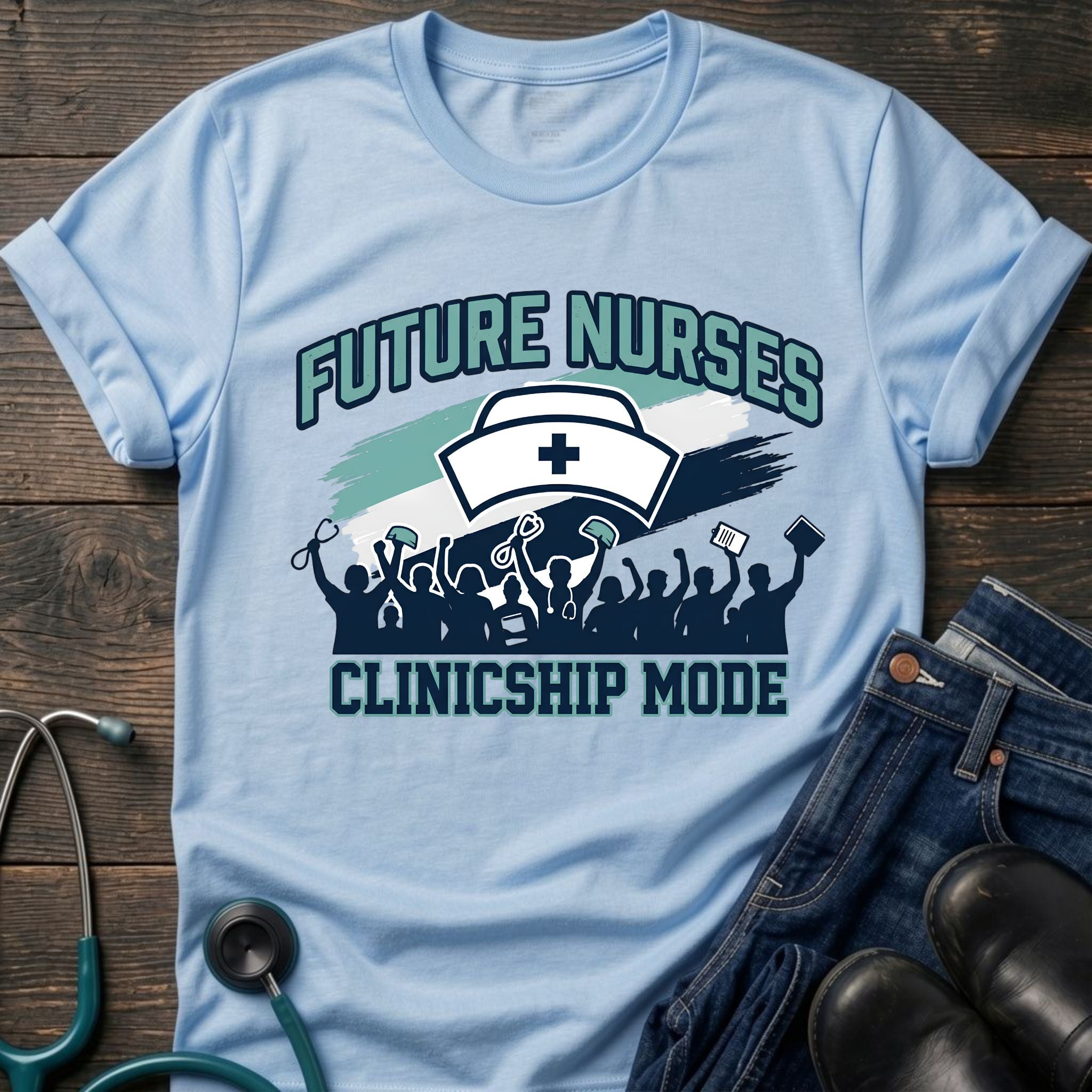 Clinicship Mode Future Nurse Nursing Student Tee