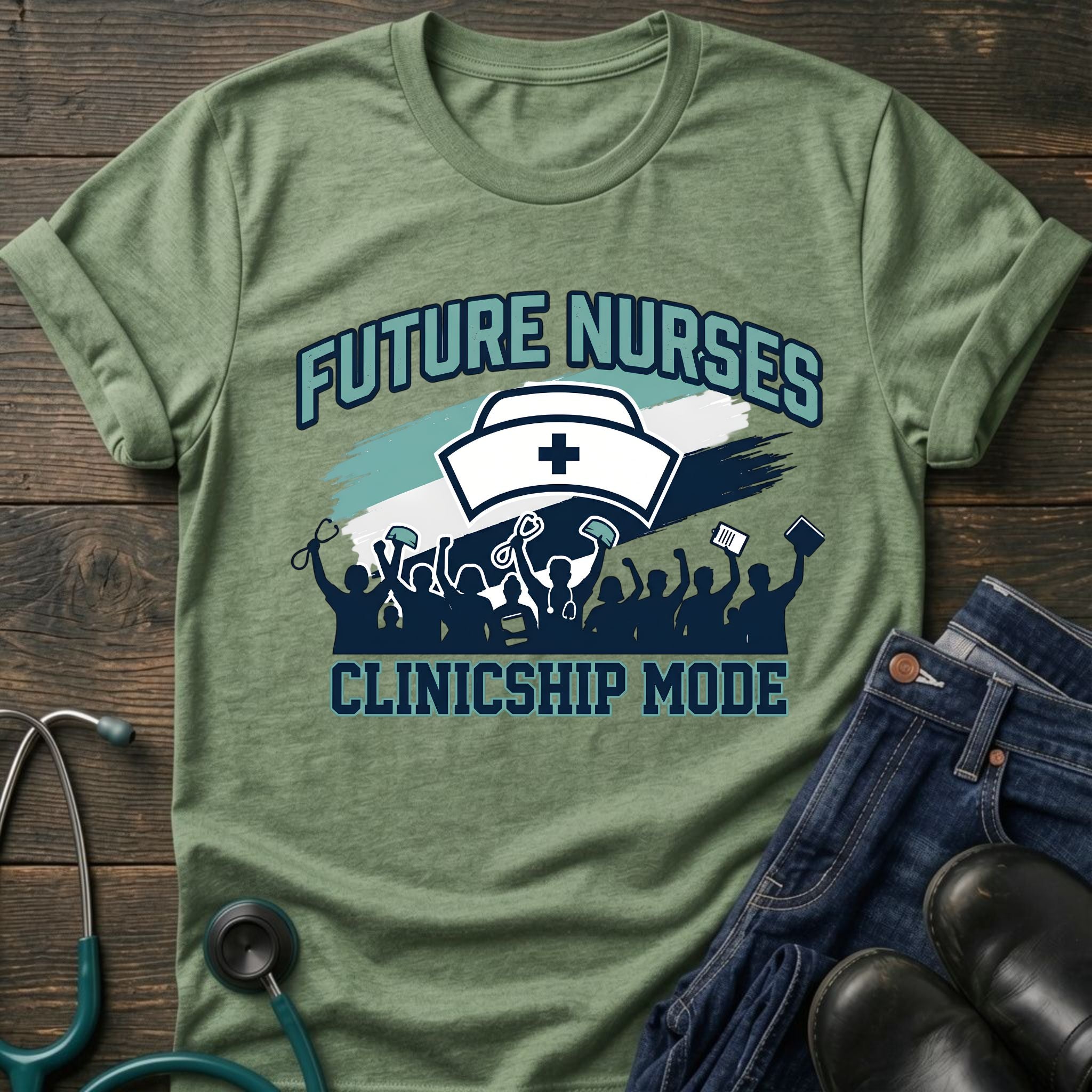 Clinicship Mode Future Nurse Nursing Student Tee
