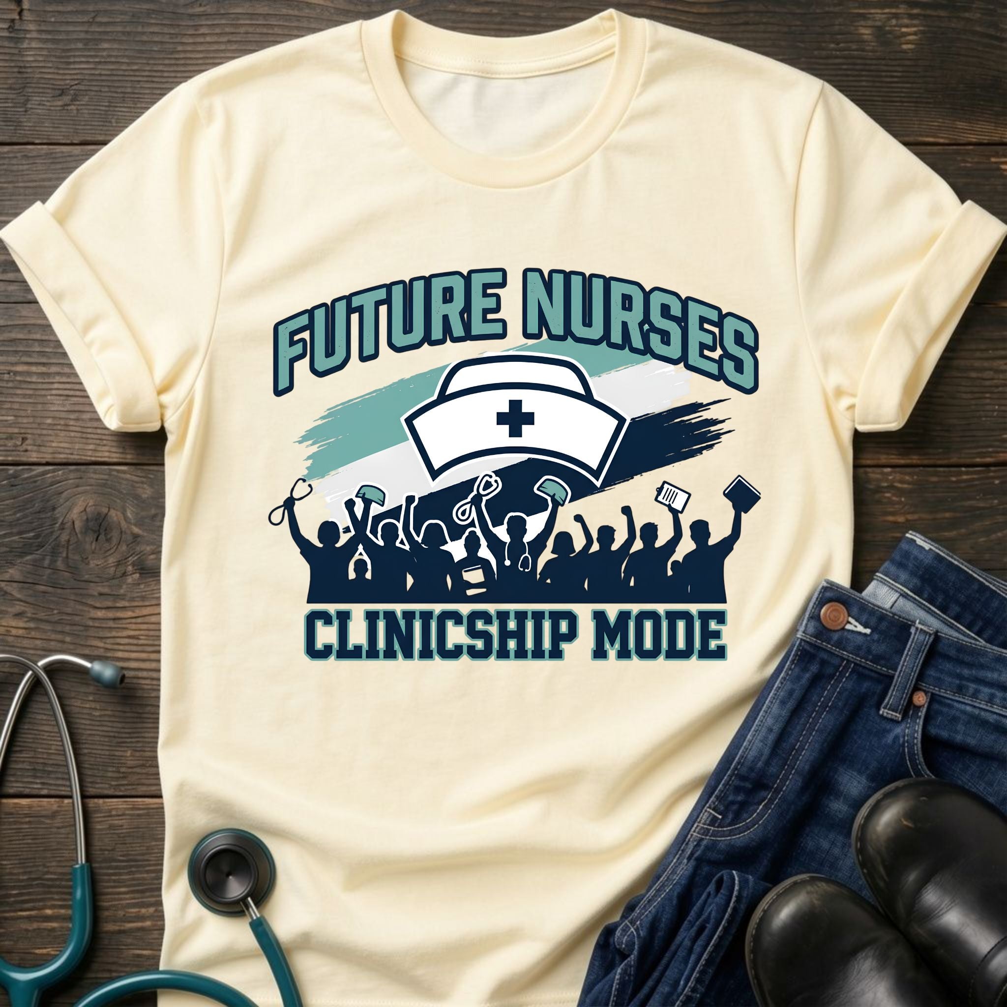 Clinicship Mode Future Nurse Nursing Student Tee