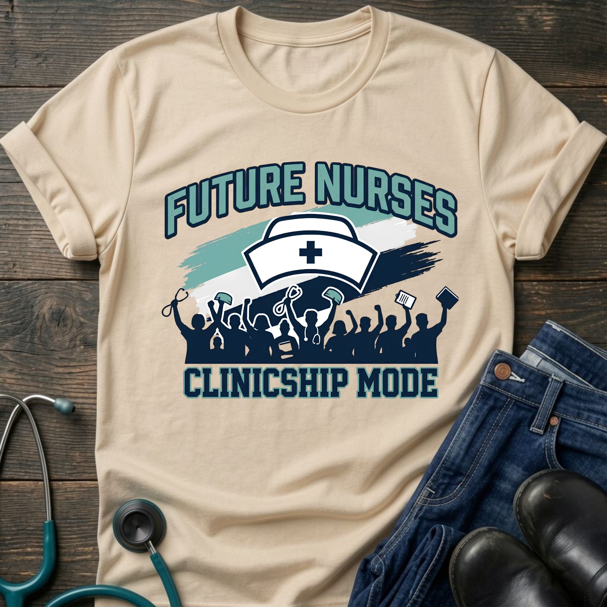 Clinicship Mode Future Nurse Nursing Student Tee
