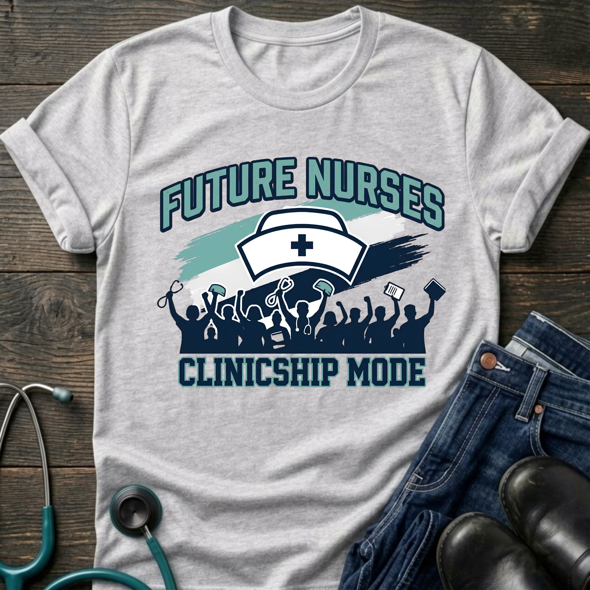Clinicship Mode Future Nurse Nursing Student Tee