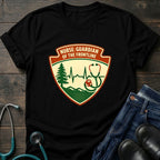Guardian of the Frontline Retro Badge Nurse Tee