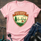 Guardian of the Frontline Retro Badge Nurse Tee