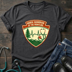 Guardian of the Frontline Retro Badge Nurse Tee