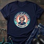 Nurse Life Heart of the Shift Graphic Tee