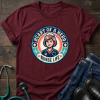 Nurse Life Heart of the Shift Graphic Tee