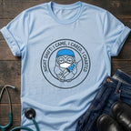 I Came I Cared I Charted Nurse Charting Humor Tee