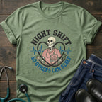 Night Shift So Others Can Sleep Skull Stethoscope Nurse Tee