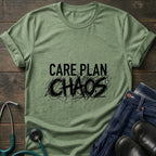 Care Plan Chaos Funny Caregiver Nurse Tee