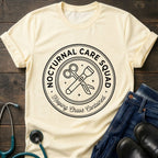 Nocturnal Care Squad Nurse Tee — Keeping Chaos Contained