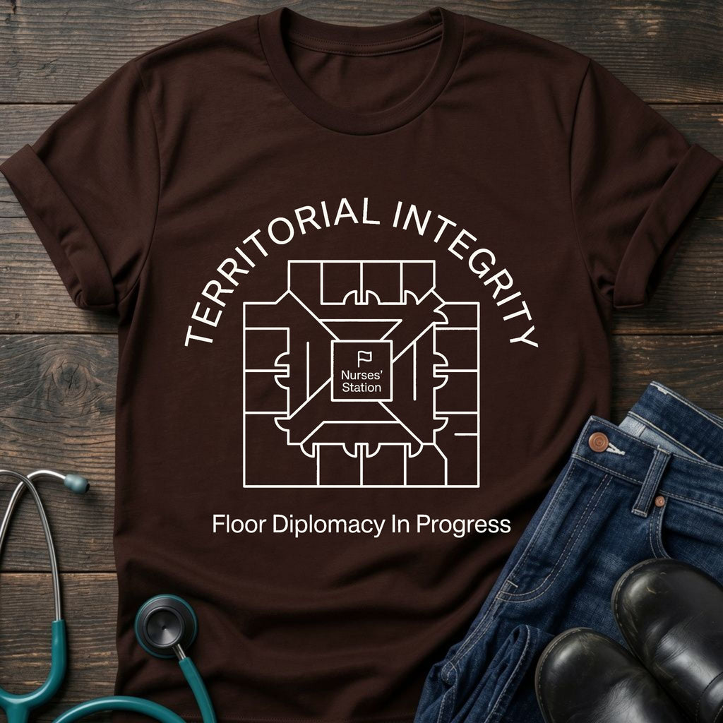 Territorial Integrity Nurse Tee — Floor Diplomacy in Progress