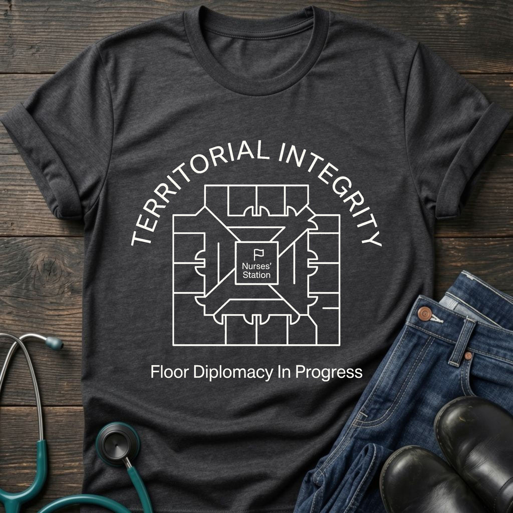 Territorial Integrity Nurse Tee — Floor Diplomacy in Progress