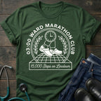 03:00 Ward Marathon Club Nurse Tee — 15,000 Steps on Linoleum