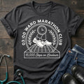 03:00 Ward Marathon Club Nurse Tee — 15,000 Steps on Linoleum