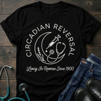 Circadian Reversal Nurse Tee — Living in Reverse Since 1900