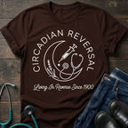 Circadian Reversal Nurse Tee — Living in Reverse Since 1900