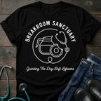 Breakroom Sanctuary Nurse Tee — Guarding the Day-Shift Leftovers