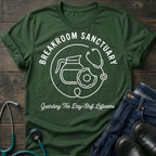 Breakroom Sanctuary Nurse Tee — Guarding the Day-Shift Leftovers