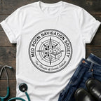 Med Room Navigation Society Nurse Tee — Two Minutes of Sacred Solitude