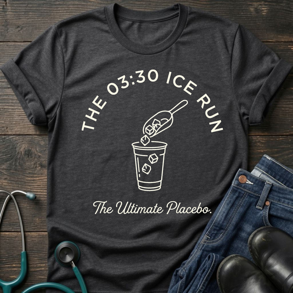The 03:30 Ice Run Night Shift Nurse Tee — The Ultimate Placebo