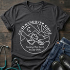Handover Ridge Night Shift Nurse Tee — Passing the Torch to Day Shift