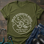 Handover Ridge Night Shift Nurse Tee — Passing the Torch to Day Shift