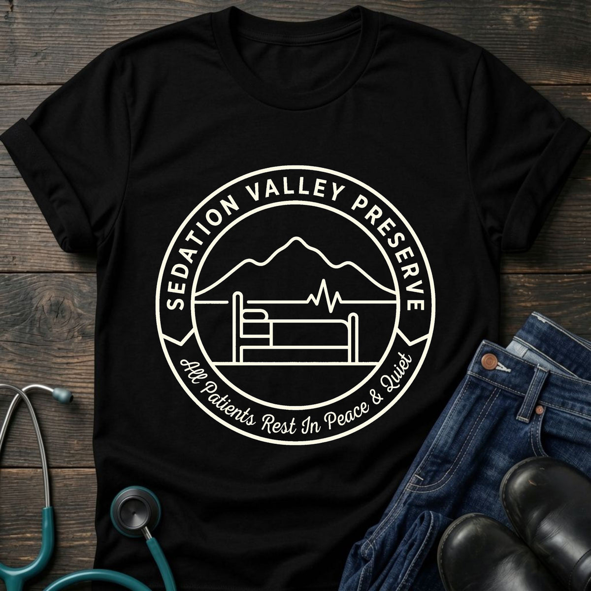 Sedation Valley Preserve Nurse Tee
