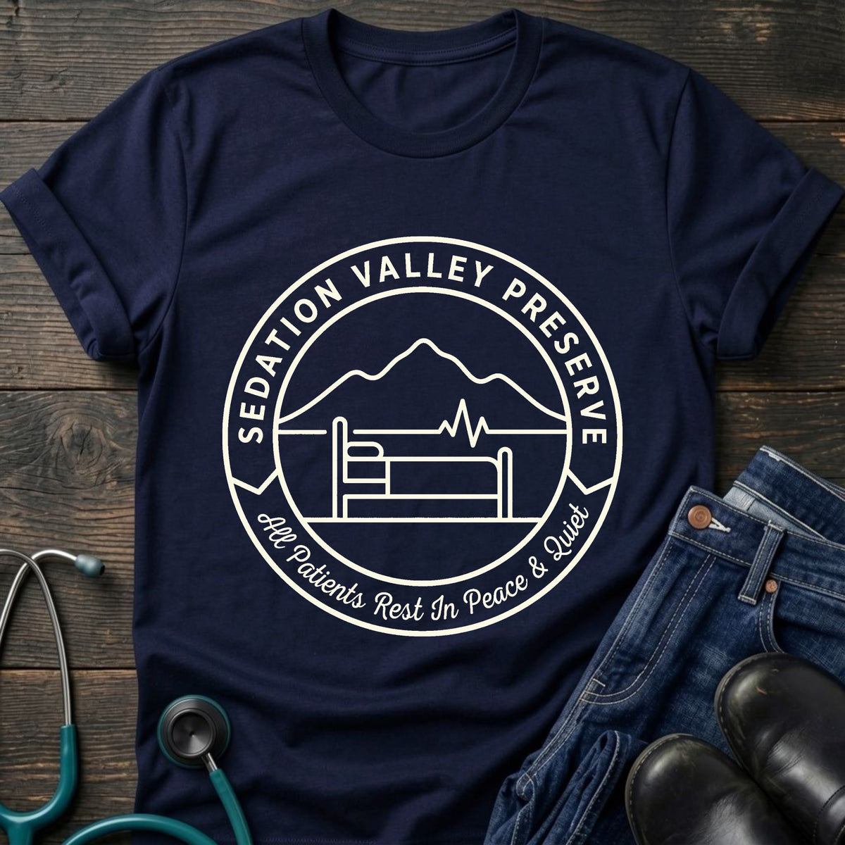 Sedation Valley Preserve Nurse Tee
