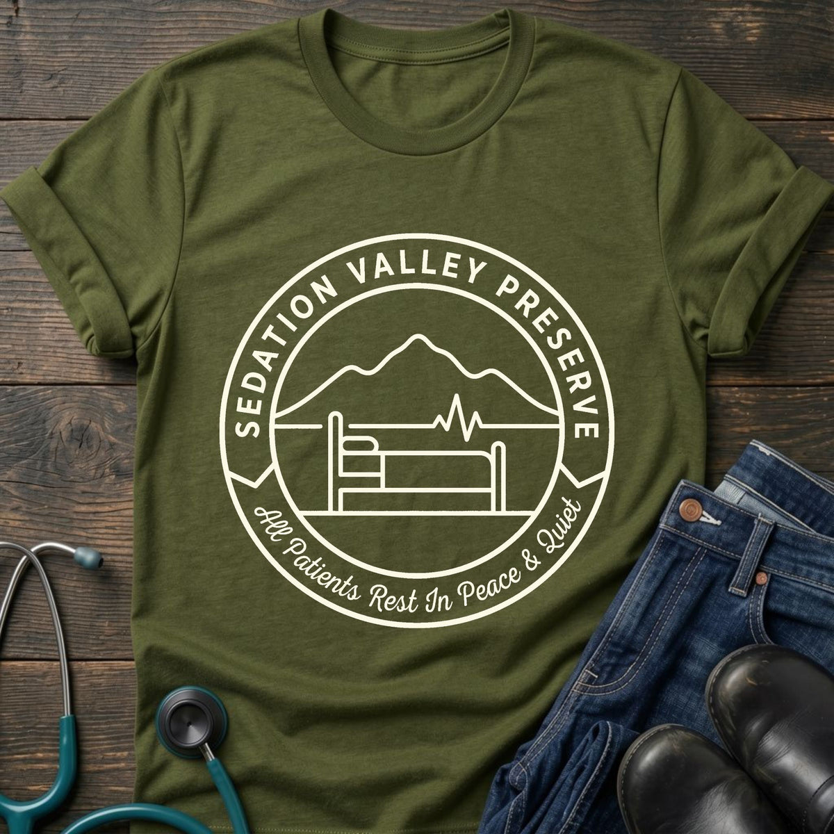 Sedation Valley Preserve Nurse Tee