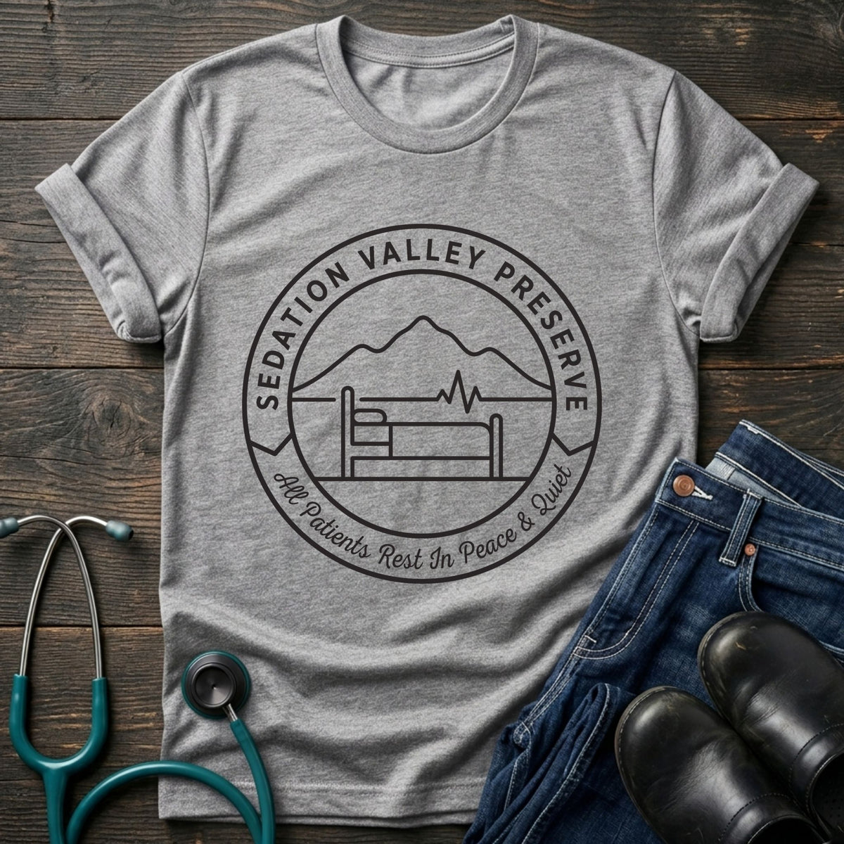 Sedation Valley Preserve Nurse Tee