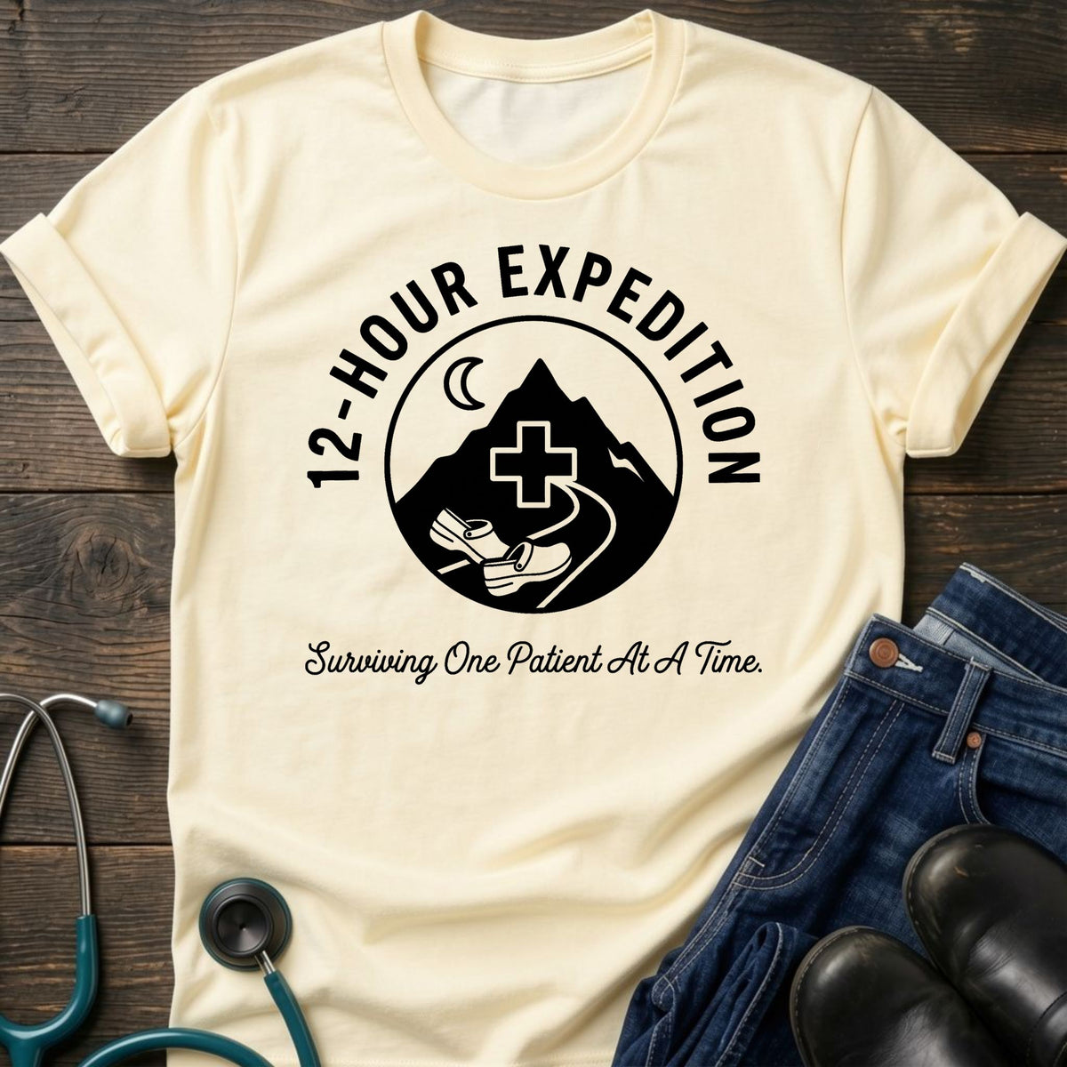12-Hour Expedition Nurse Tee