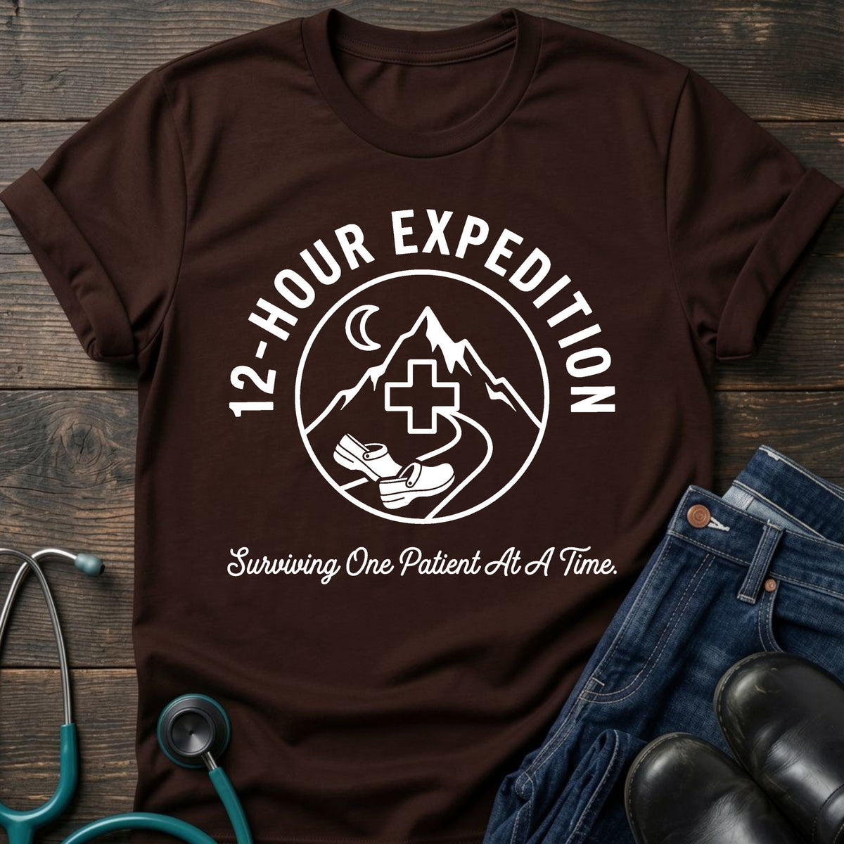 12-Hour Expedition Nurse Tee